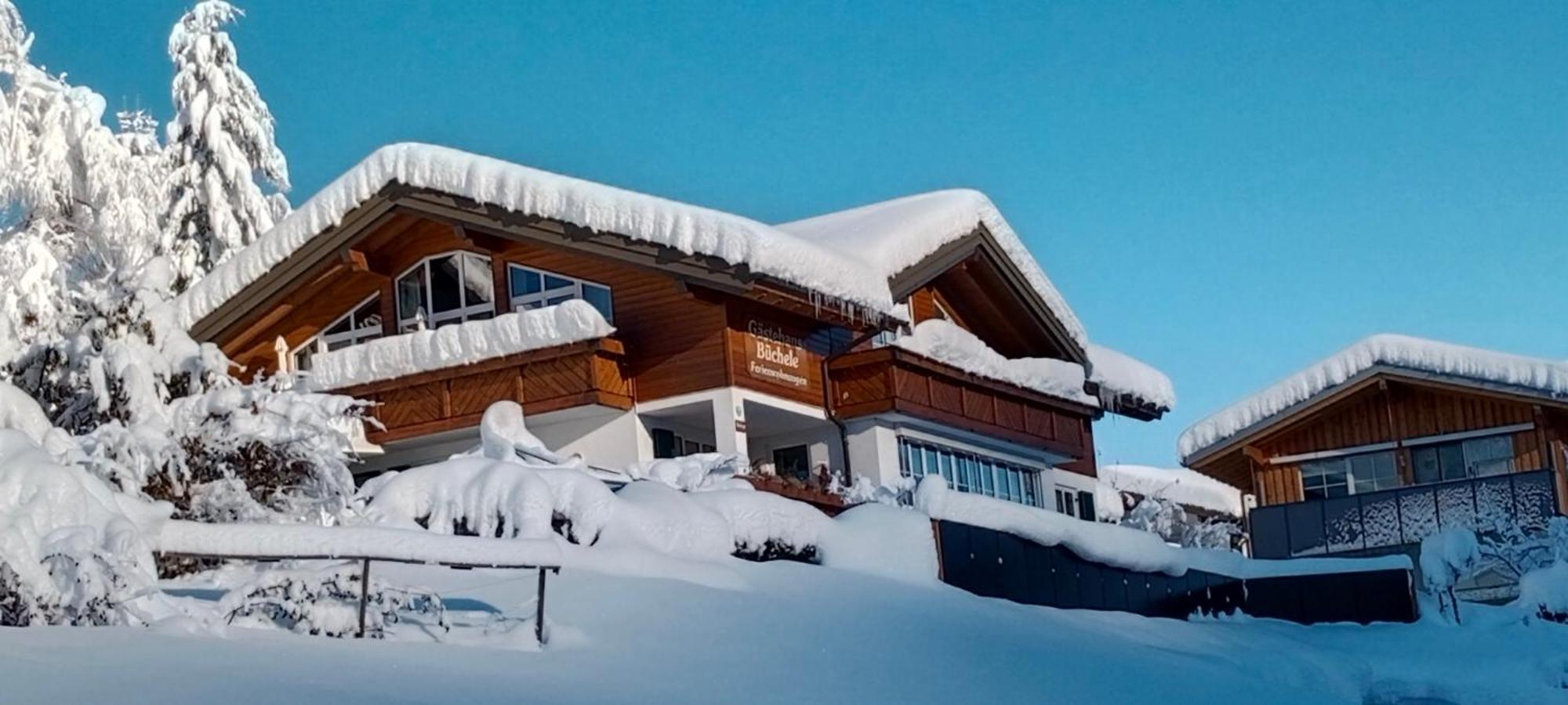 Gasthaus Gästehaus Büchele Hirschegg  Exterior foto